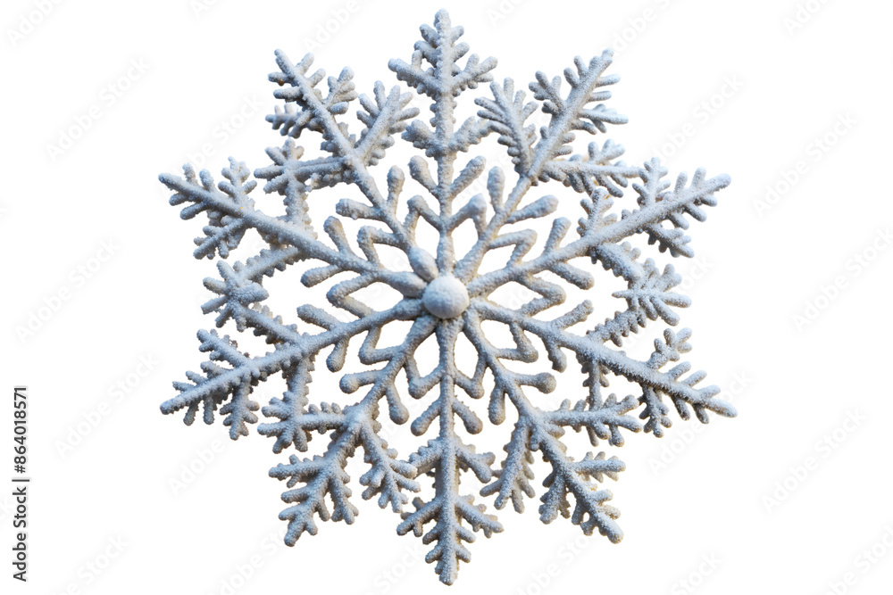 blue snowflake on isolated white background blue snowflake on isolated white background