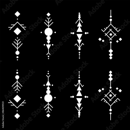 Mystical Magical Wiccan Symbols for Tattoos