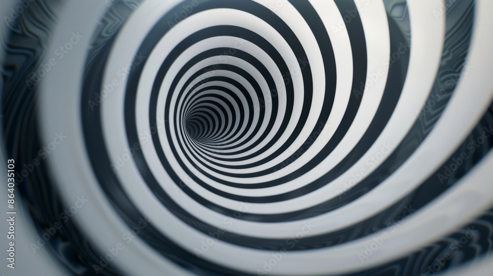 Black and white spiral close-up abstract background Black and white spiral close-up abstract background