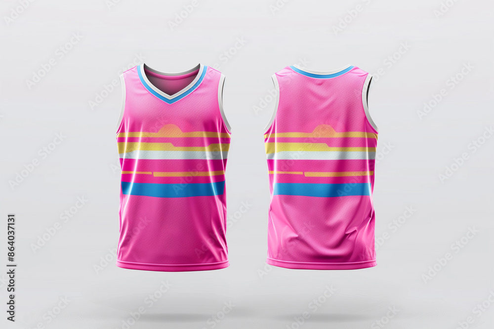 pink basketball jersey template for team club, jersey sport, front and back, sleeveless tank top shirt pink basketball jersey template for team club, jersey sport, front and back, sleeveless tank top shirt