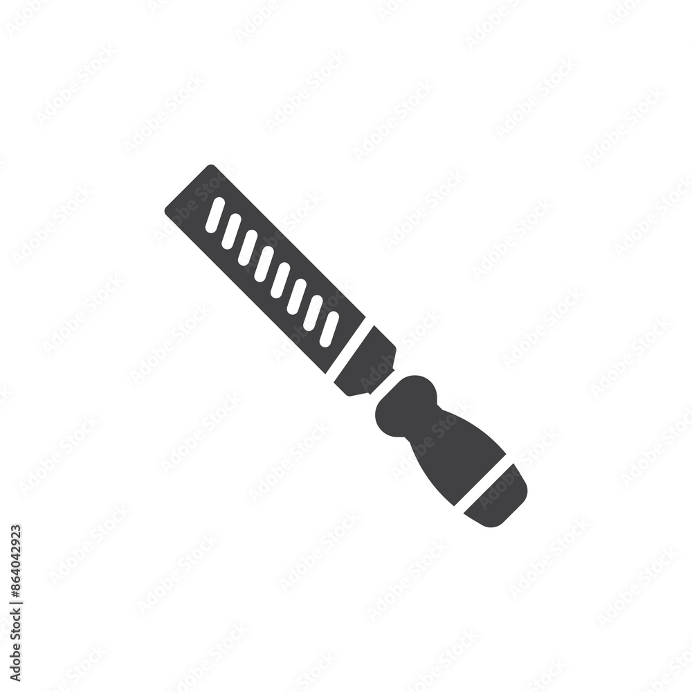 Woodworking file vector icon Woodworking file vector icon