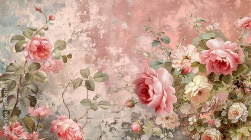 floral wallpaper background