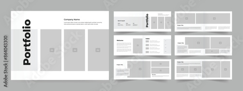 Architecture portfolio landscape portfolio template