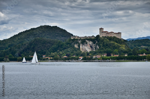 the lake Maggiore, Italy, Piedmont photo