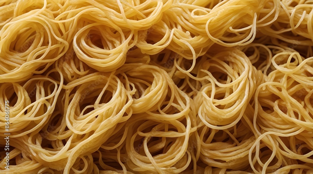 dry egg yellow noodle nests texture.generative.ai dry egg yellow noodle nests texture.generative.ai