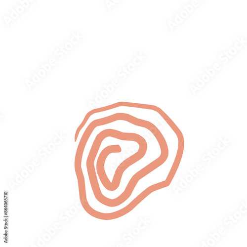 simple spiral decorative elements for your design.