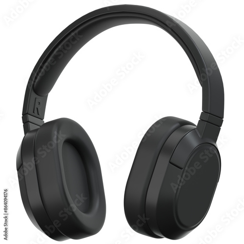 headset 3D Icon Illustration photo