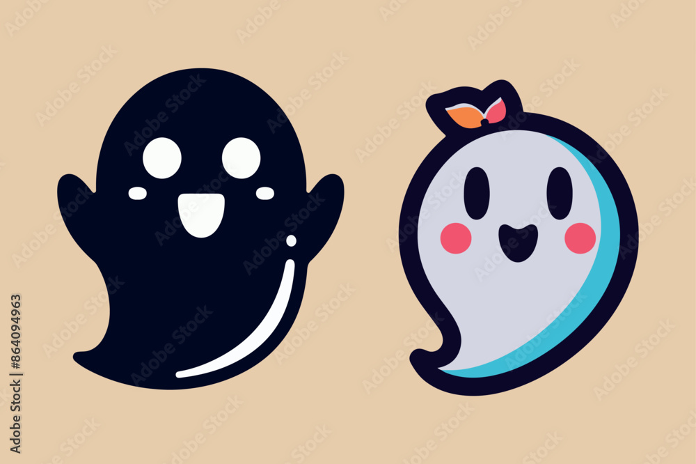 Halloween Spooky boo. Ghost icon. Halloween Spooky boo. Ghost icon.