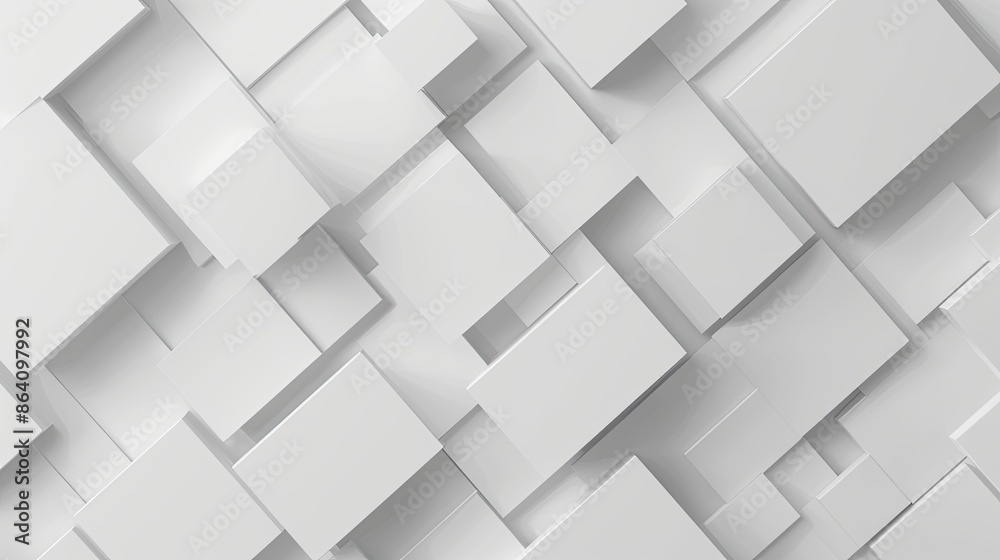 Modern and stylish 2d background, featuring square shapes, dynamic composition. Smooth gradients. subtle white on white with a professional finish Modern and stylish 2d background, featuring square shapes, dynamic composition. Smooth gradients. subtle white on white with a professional finish