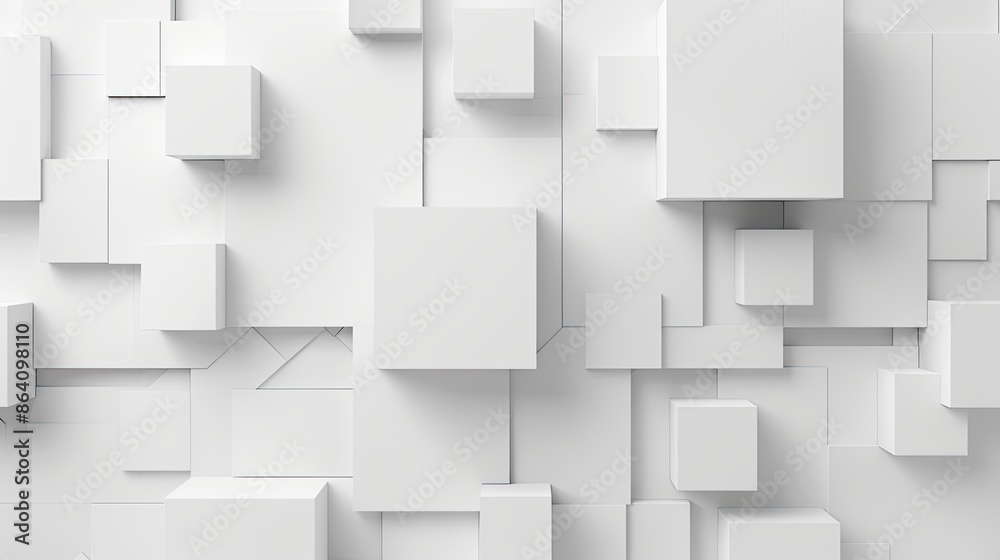 Modern and stylish 2d background, featuring square shapes, dynamic composition. Smooth gradients. subtle white on white with a professional finish Modern and stylish 2d background, featuring square shapes, dynamic composition. Smooth gradients. subtle white on white with a professional finish