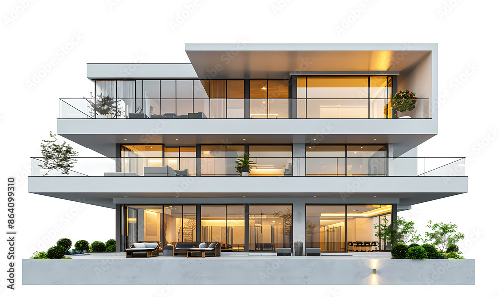 modern building with windows modern building with windows