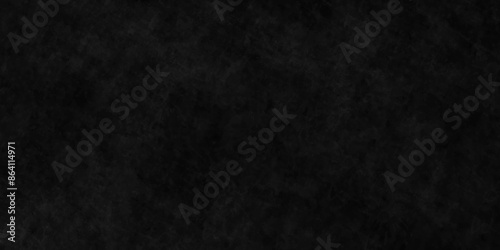 Black Board grunge wall Texture or Background. abstract dark black color design are light with backdrop gradient background. Dark black grunge wall charcoal colors texture smooth plaster background.