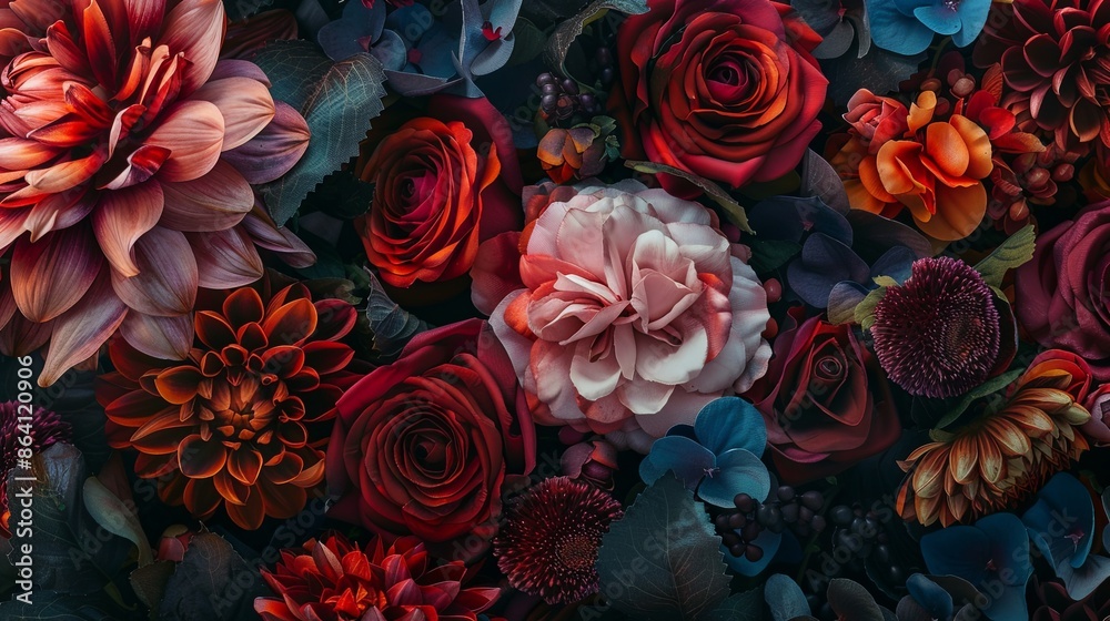 floral wallpaper background