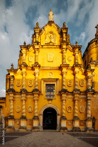 Exterior of Church of the Recollection (La Recoleccion), Leon, Leon Department, Nicaragua, Central America photo