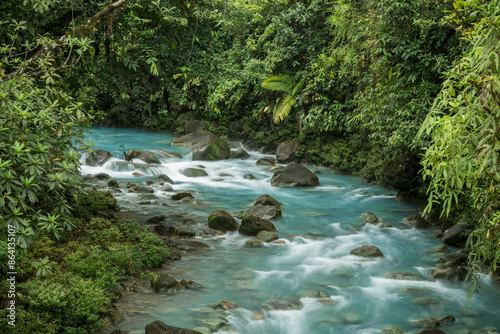 RA�o Celeste, Parque Nacional Volcan Tenorio, Alajuela Province, Costa Rica, Central America photo