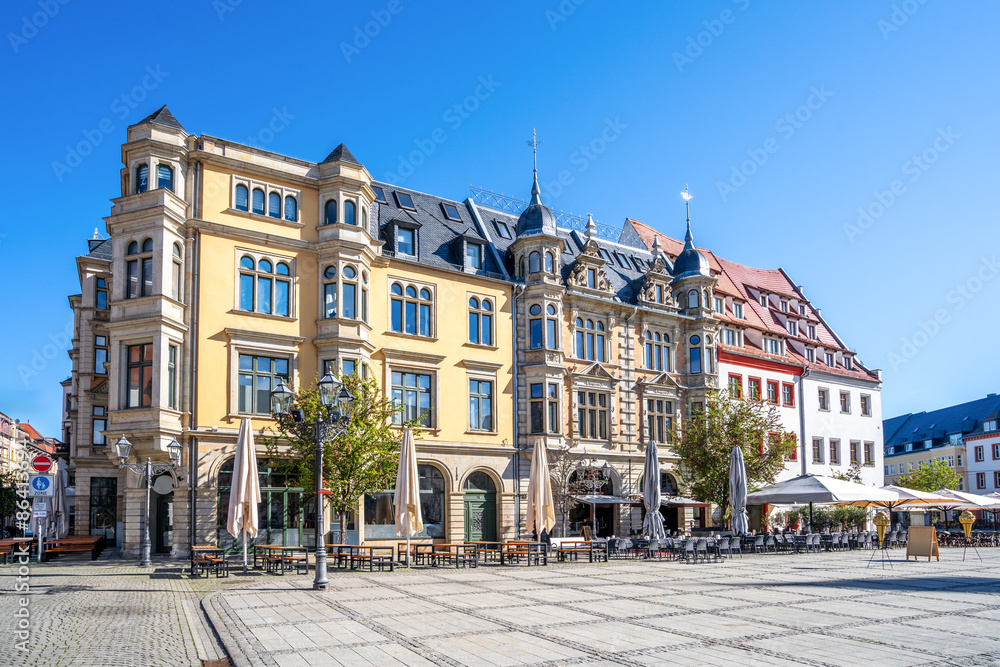 Naklejka premium Hauptmarkt, Zwickau, Sachsen, Deutschland 