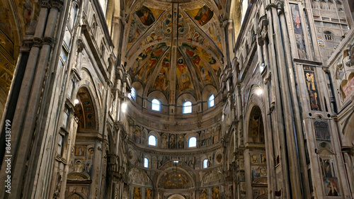 interior architecture of Florence Cathedral