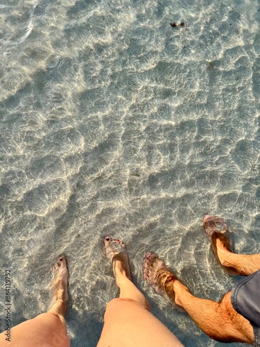 Two person on the beach