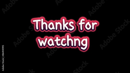 Thanks for watching my video 