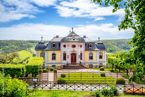Rokokoschloss, Dornburg, Thüringen 