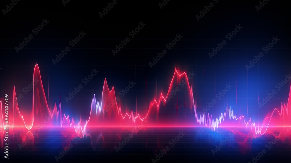 A neon heartbeat line pulsating in sync with a musical beat, representing the rhythm of life and the power of music. A neon heartbeat line pulsating in sync with a musical beat, representing the rhythm of life and the power of music.