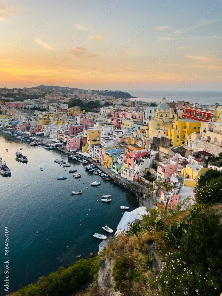 Naklejka premium Procida SunSet I