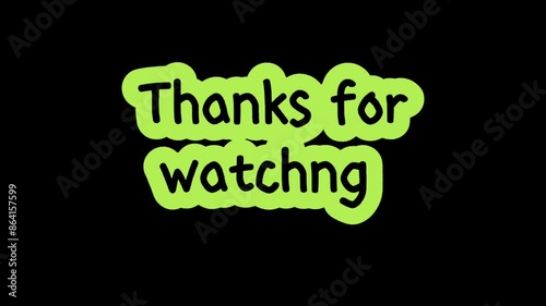 Thanks for watching my video 