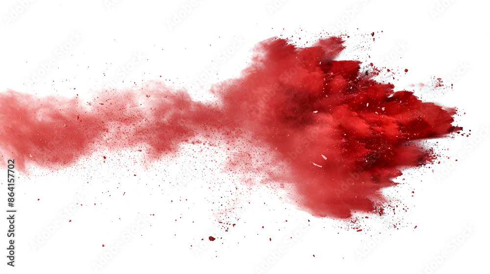 Dicut image of red dust particles scattered on a isolated transparent background png Dicut image of red dust particles scattered on a isolated transparent background png