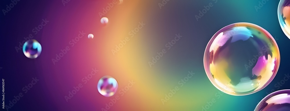 background with bubbles, ai generated background with bubbles, ai generated