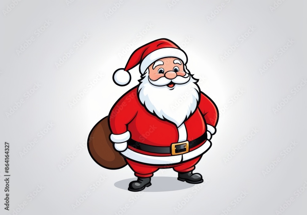 Jolly Santa Claus Illustration Jolly Santa Claus Illustration
