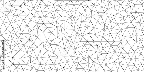  Abstract of simple gray line triangle pattern geometric background. Seamless geometric polygonal repeatable pattern swatch background,  Trendy design vector background for web backdrop orpaper print.