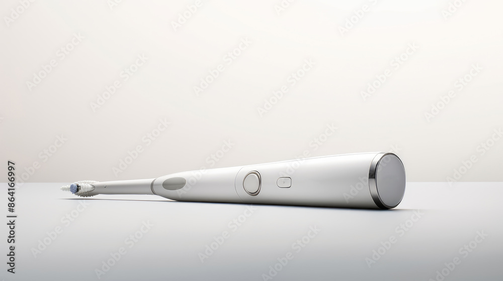Electric toothbrush theme design illustration Electric toothbrush theme design illustration