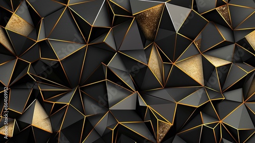 2d colorful geometric background. Low poly style backdrop
