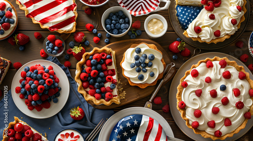 Patriotic Pies and Desserts