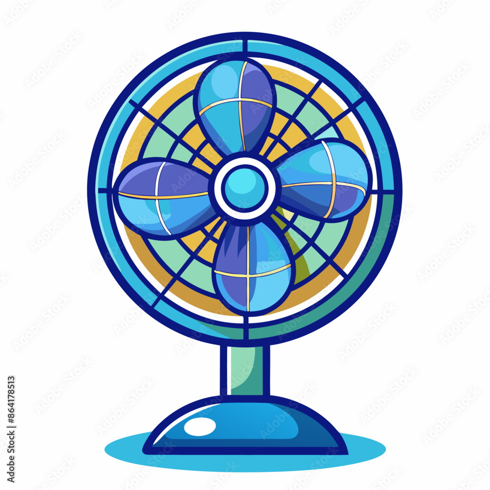 table fan clipart cartoon Illustration drawing table fan clipart cartoon Illustration drawing