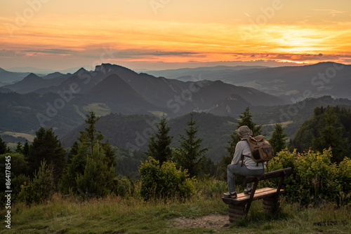 Fototapeta Naklejka Na Ścianę i Meble -  Pieniny , Tatry ,Słowacja, Karpaty , góry , Szczawnica