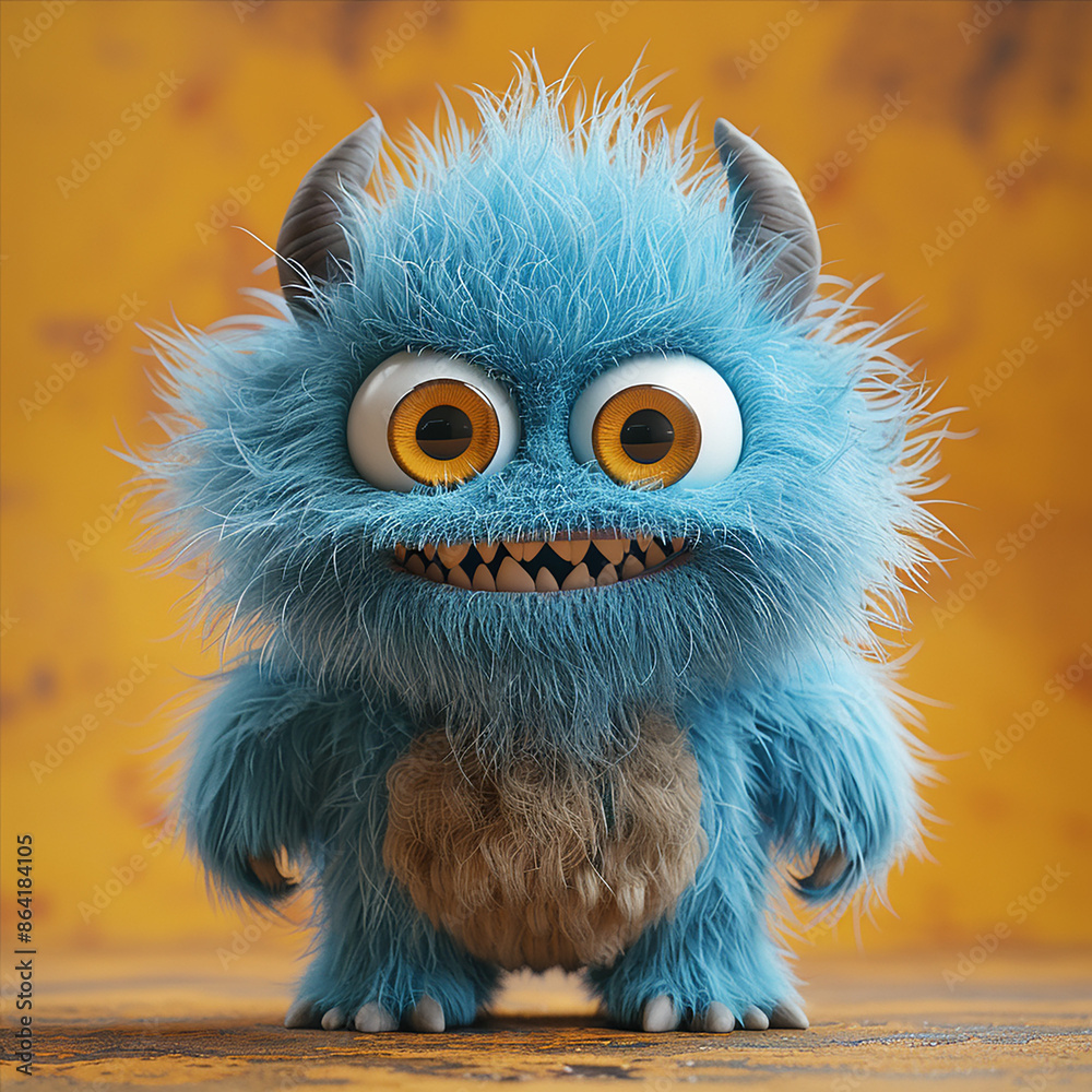 3d render shaggy cartoon character, generative ai 3d render shaggy cartoon character, generative ai