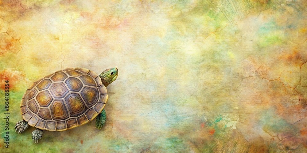 Soft neutral background with turtle shell pattern in colorful texture ...