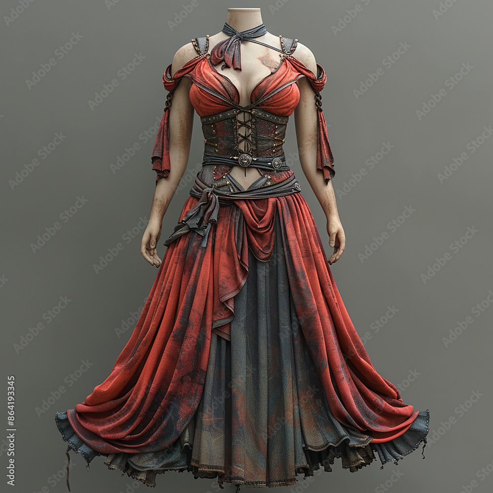 3d rendered dresses photo 3d rendered dresses photo