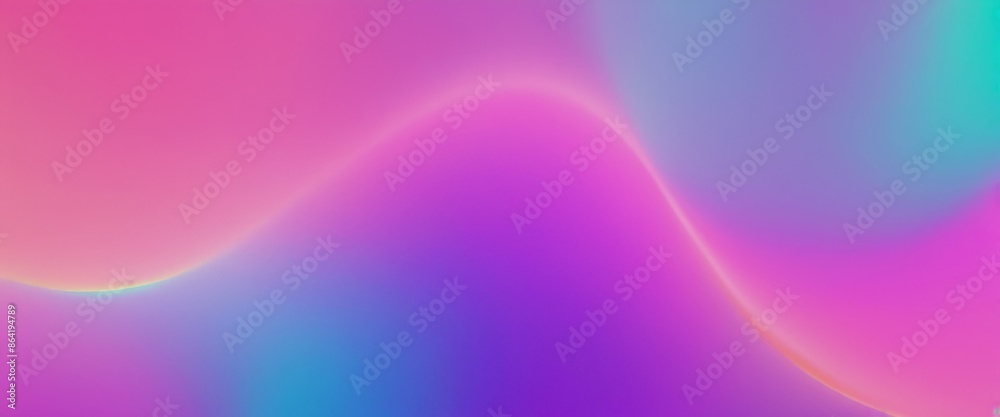 Obraz premium 4K Beautiful color gradient Abstract art vibrant pastel blurred