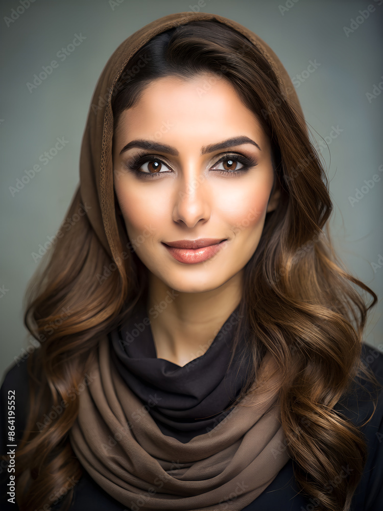 Portrait of an Eastern lady.
Portrait of an Eastern lady.