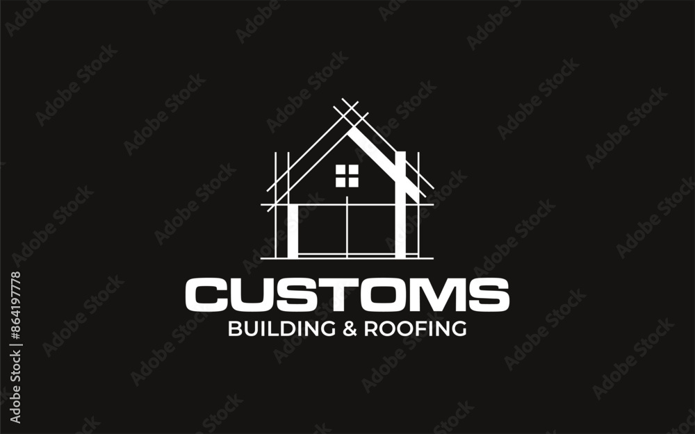 Fototapeta premium Illustration graphic vector of building construction and renovation logo design