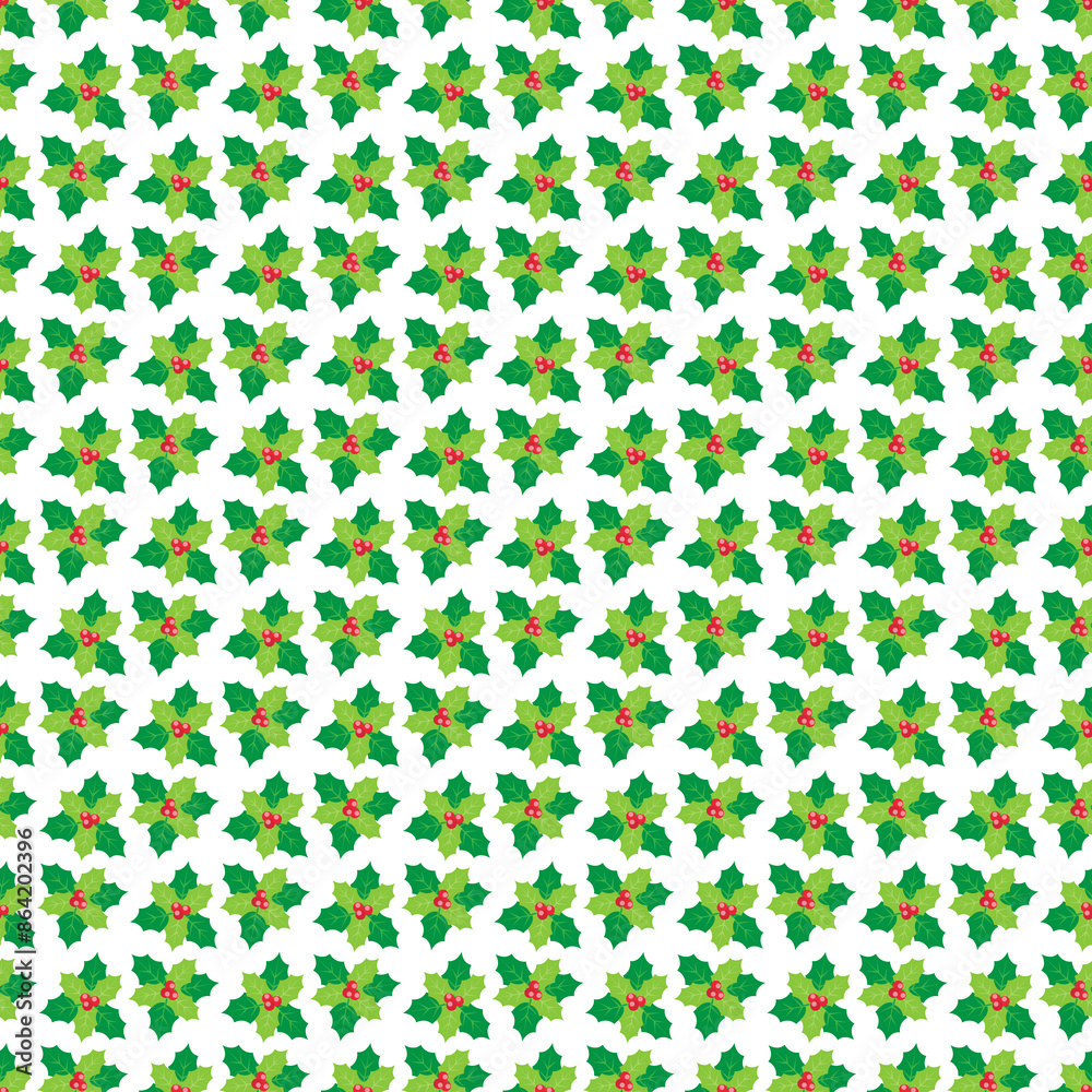 Scandinavian Christmas Seamless Vector Pattern Design Scandinavian Christmas Seamless Vector Pattern Design