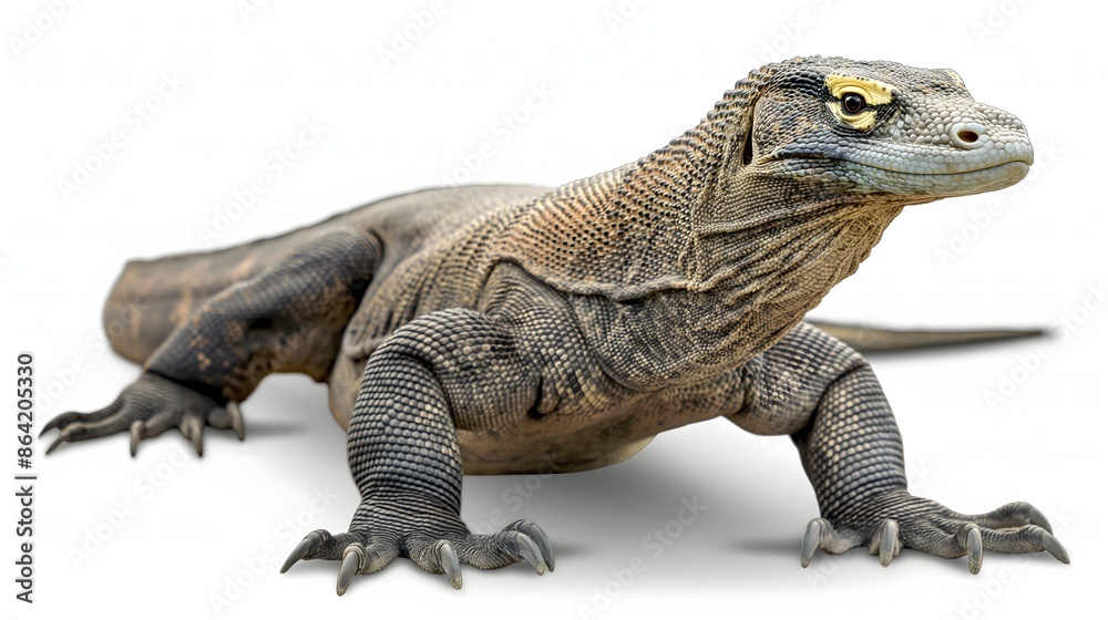 2. Create a PNG illustration of a Komodo Dragon without text or logos, optimized for use on a plain white background. 2. Create a PNG illustration of a Komodo Dragon without text or logos, optimized for use on a plain white background.