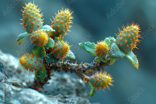 cactus plant in the desert professional photography photo