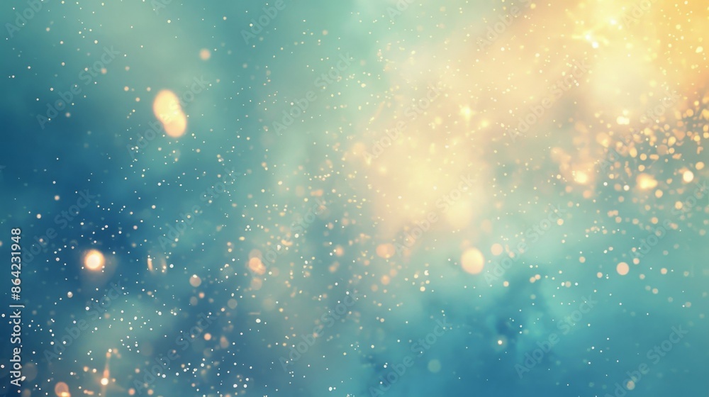 Bold background with ribbon-like brushstrokes and neon gradient accented with stars Bold background with ribbon-like brushstrokes and neon gradient accented with stars