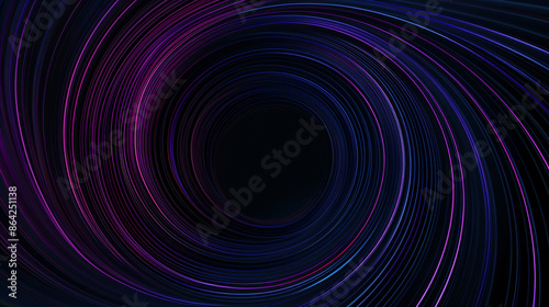 blue and purple gradient dynamic curves, modern banner design, business background	