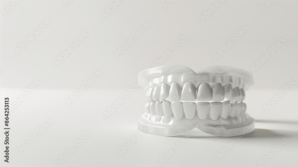 3D illustration of teeth featuring dental veneers for aesthetic improvement, portrayed against a clean white backdrop to emphasize cosmetic dentistry benefits.
3D illustration of teeth featuring dental veneers for aesthetic improvement, portrayed against a clean white backdrop to emphasize cosmetic dentistry benefits.