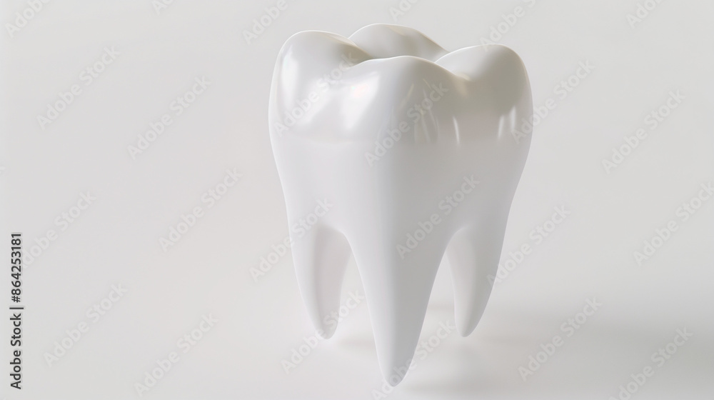 A 3D rendered animation of a healthy tooth slowly rotating on a pristine white background, emphasizing dental health and anatomical details.
A 3D rendered animation of a healthy tooth slowly rotating on a pristine white background, emphasizing dental health and anatomical details.