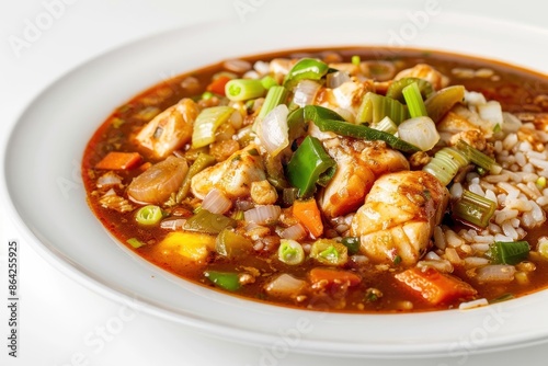 Catfish Gumbo: A Hearty Culinary Delight with Vibrant Colors